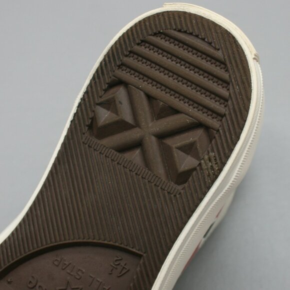 Converse Ladies 6.5 All Star 70 Comme des Garcons PLAY Red Heart Shoes Sneakers - Picture 11 of 12